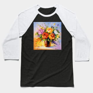 Bouquet of roses Baseball T-Shirt